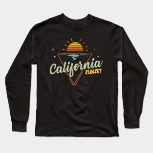 california sunset Long Sleeve T-Shirt